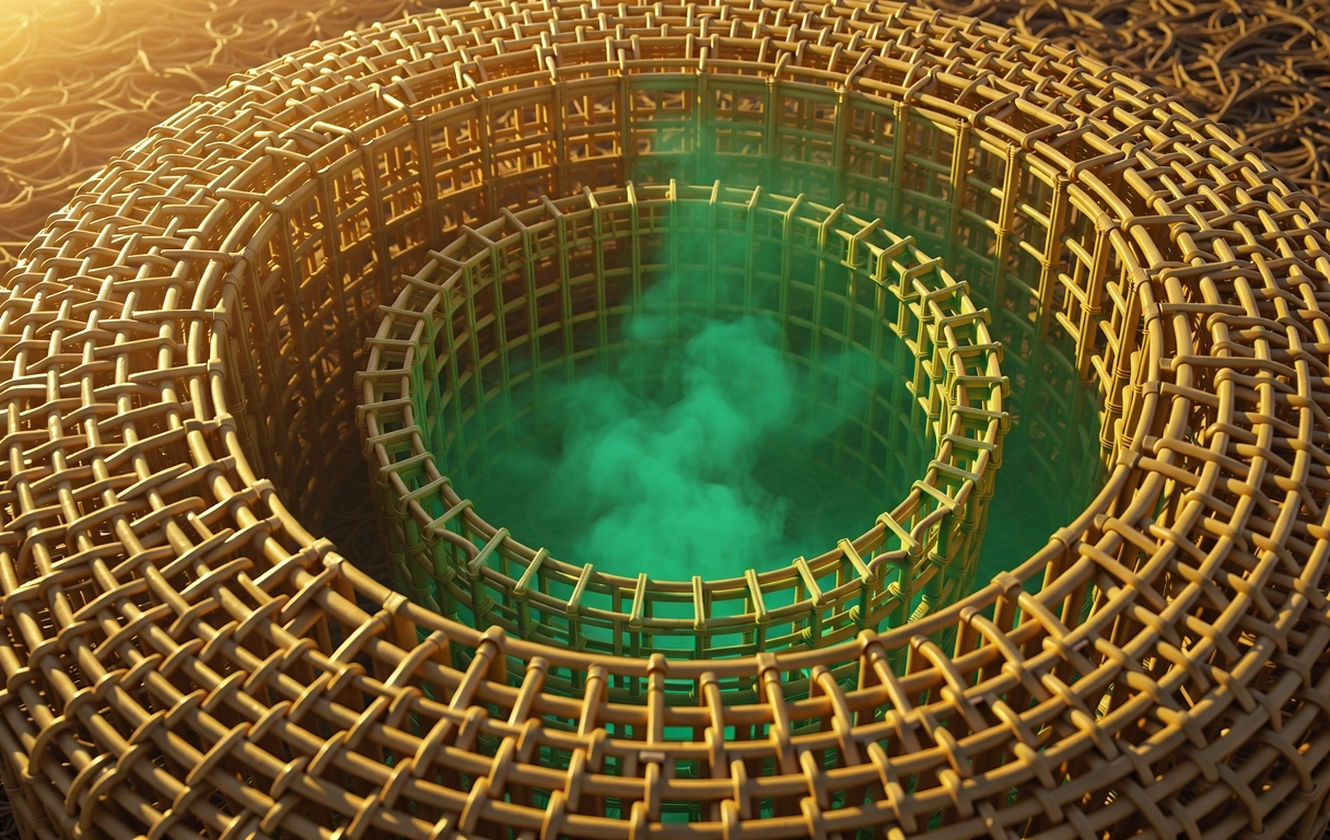 Digital Bamboo Lattice Structure